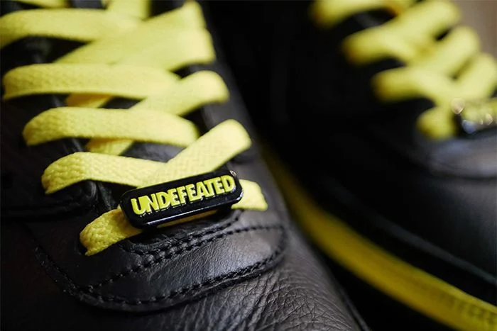 Giày Nike Undefeated x Air Max 90 'Black Optic Yellow' CJ7197-001 - Ảnh 3