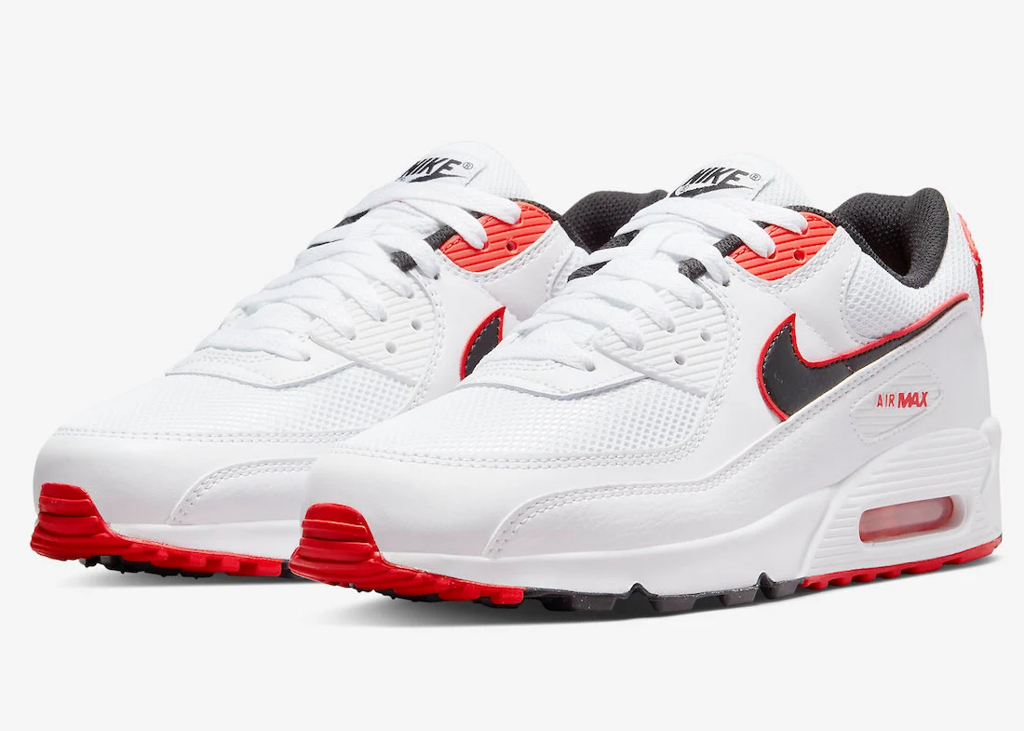 Giày Nike Air Max 90 'White Max Orange' DO8903-100 - Ảnh 5