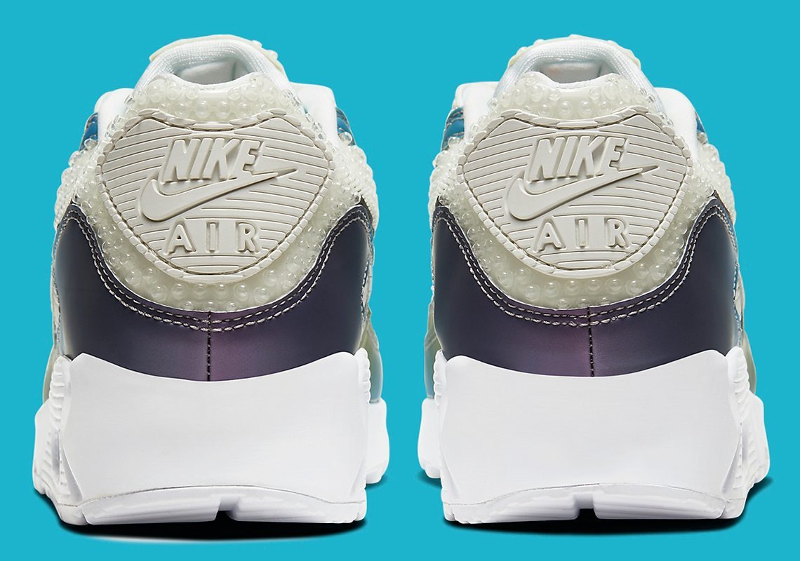 Giày Nike Air Max 90 'Bubble Pack' CT5066-100 - Ảnh 5