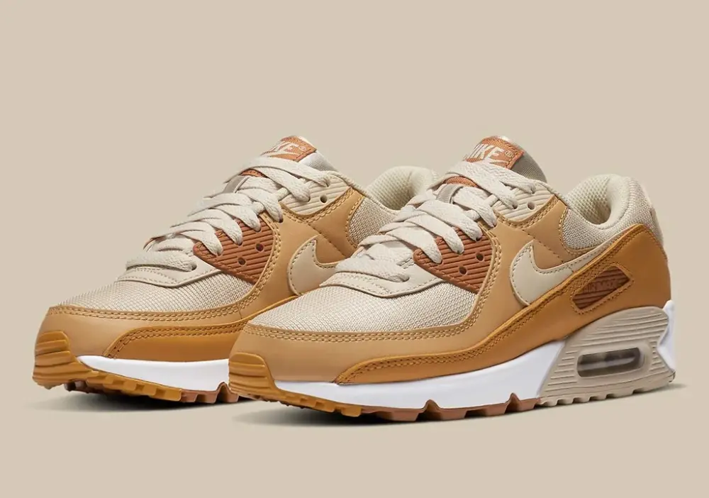 Alternative view of Giày Nike Wmns Air Max 90 'Caramel' CZ3950-101