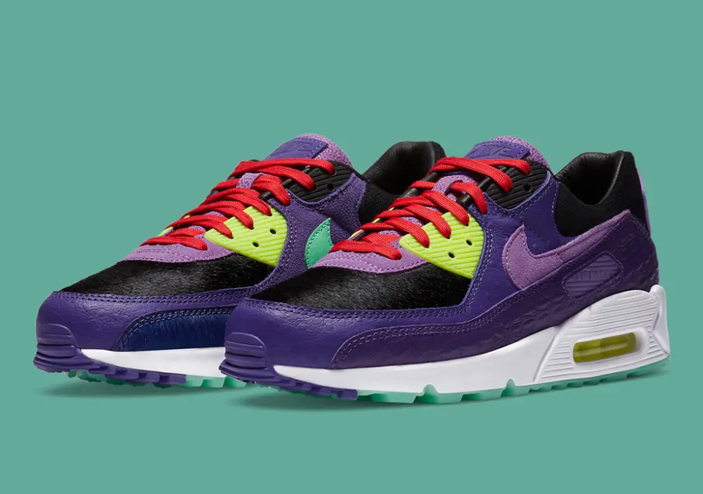 Giày Nike Air Max 90 'Exotic Animal Pack - Violet Blend' CZ5588-001 - Ảnh 4