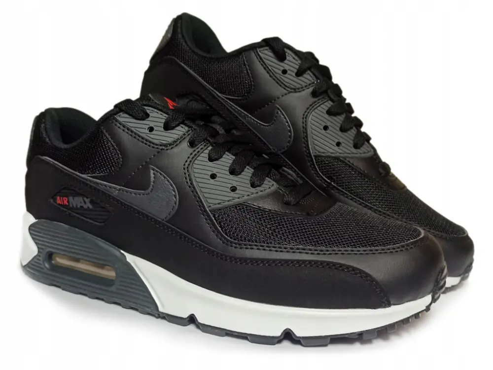 Giày Nike Air Max 90 'Black University Red' DH4095-001 - Ảnh 3