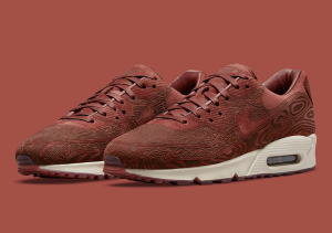 Alternative view of Giày Nike Air Max 90 QS 'Laser Mahogany' DH4689-200