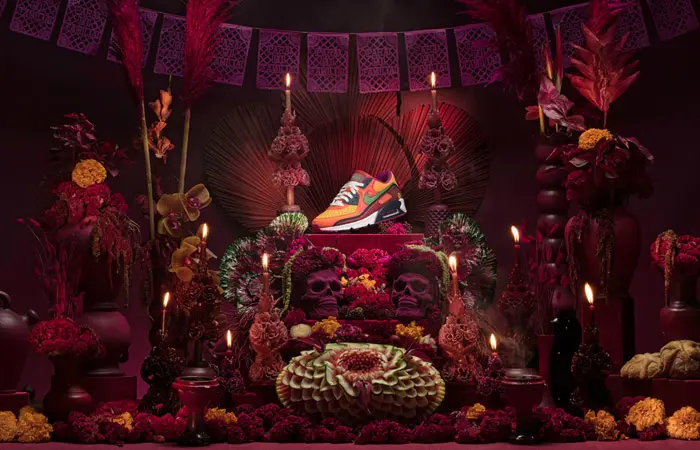 Giày Nike Air Max 90 'Día de Muertos' DC5154-458 - Ảnh 6