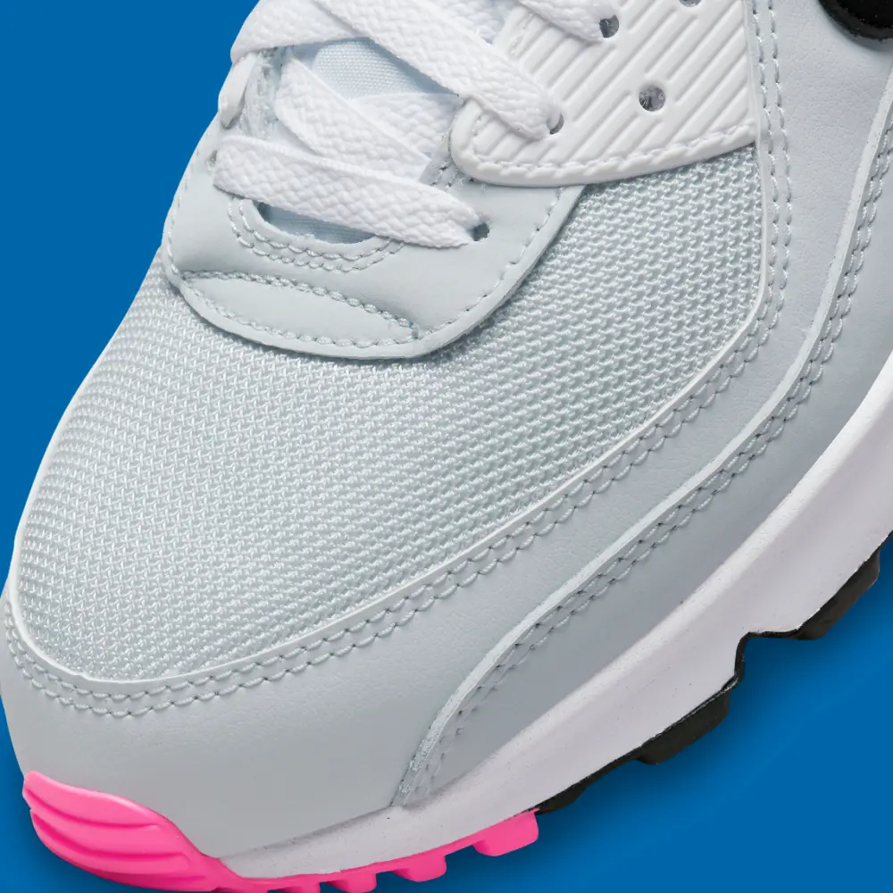Giày Nike Air Max 90 'Grey Neon' DZ4398-001 - Ảnh 5