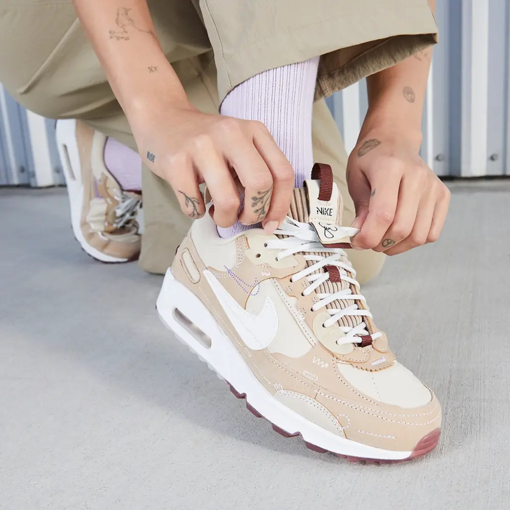 Giày Nike Serena Williams x Air Max 90 Futura 'Hemp' DX4221-200 - Ảnh 3