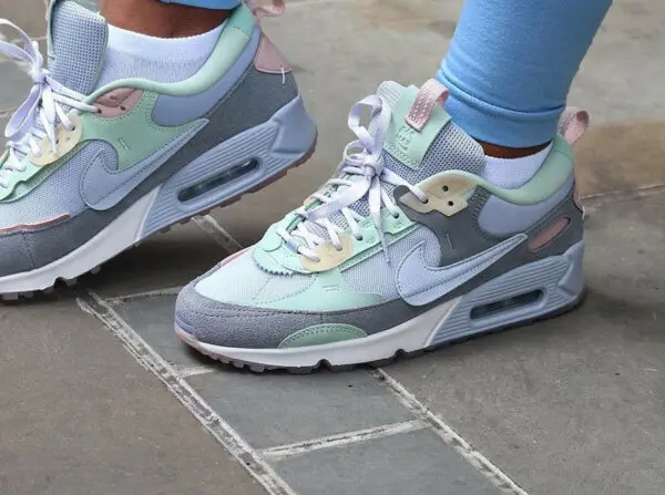 Giày Nike Air Max 90 Futura 'Sky Grey And Seafoam' DM9922-001 - Ảnh 5