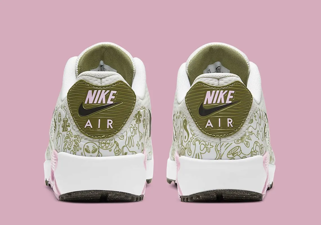 Giày Nike Air Max 90 NRG 'Golf Space' CU9980-100 - Ảnh 4
