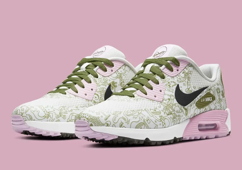 Alternative view of Giày Nike Air Max 90 NRG 'Golf Space' CU9980-100