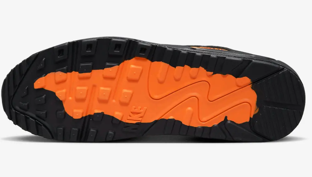 Giày Nike Air Max 90 'Gore-Tex Black Anthracite Safety Orange' DJ9779-002 - Ảnh 6