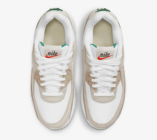 Giày Nike Air Max 90 GS 'Sail Light Bone' DB4179-100 - Ảnh 5