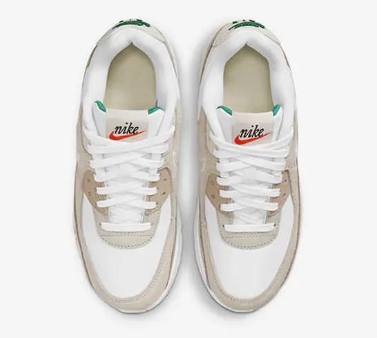 Giày Nike Air Max 90 GS 'Sail Light Bone' DB4179-100 - Ảnh 5