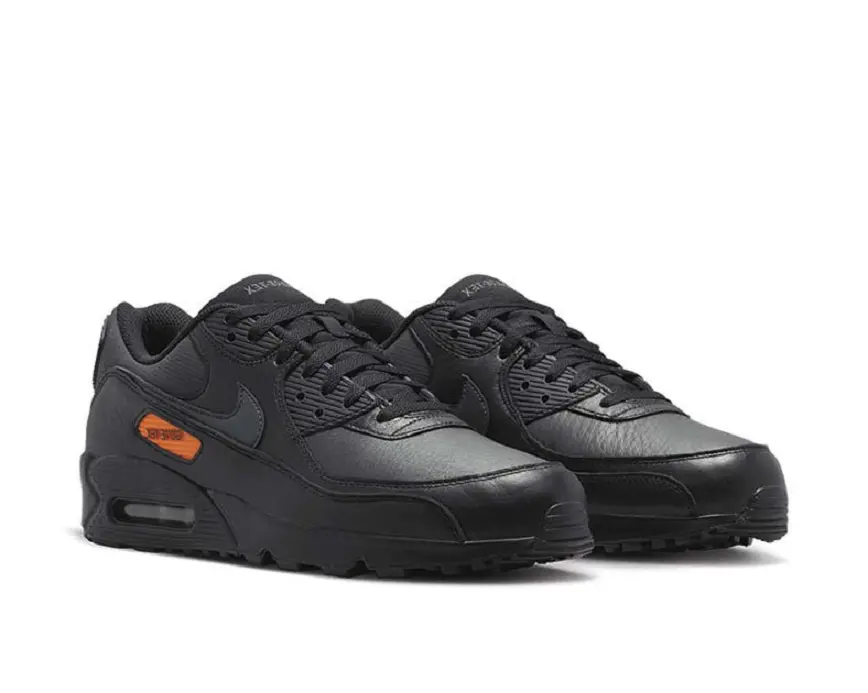 Giày Nike Air Max 90 'Gore-Tex Black Anthracite Safety Orange' DJ9779-002 - Ảnh 5