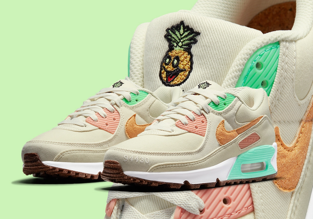 Giày Nike Air Max 90 'Happy Pineapple' DC5211-100 - Ảnh 3