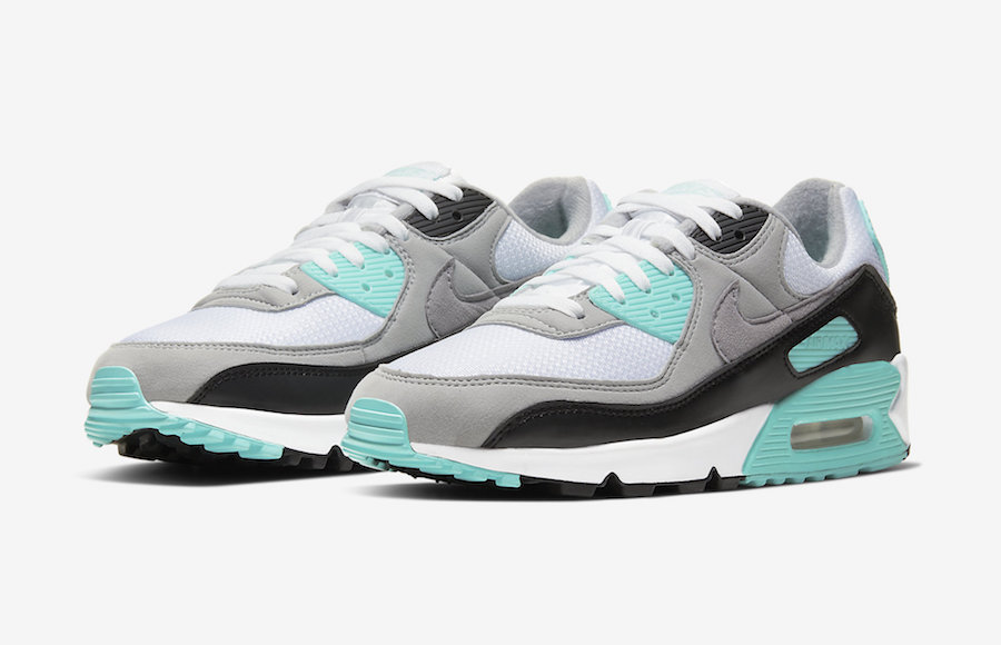 Giày Nike Air Max 90 'Hyper Turquoise' CD0881-100 - Ảnh 2