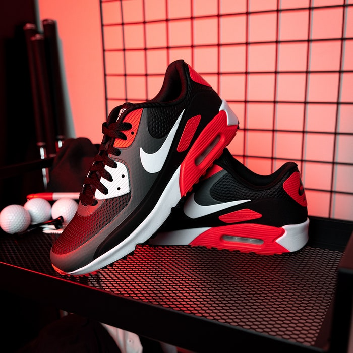 Giày Nike Air Max 90 Golf 'Black Infrared' CU9978-010 - Ảnh 5
