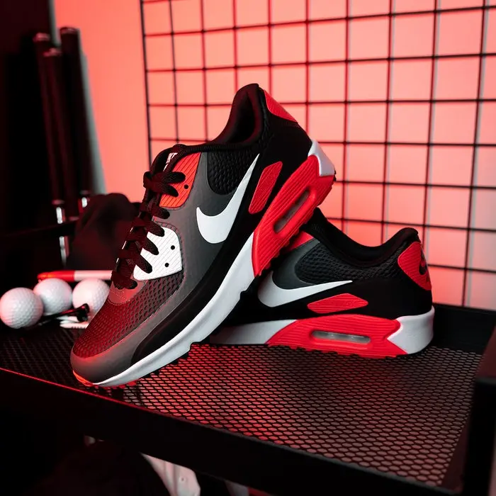 Giày Nike Air Max 90 Golf 'Black Infrared' CU9978-010 - Ảnh 5