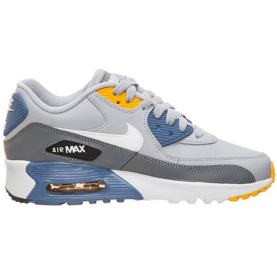 Giày Nike Air Max 90 Leather Woft 'Grey White' 833412-026
