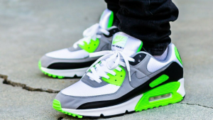 Alternative view of Giày Nike Air Max 90 'Lime' CW5458-100