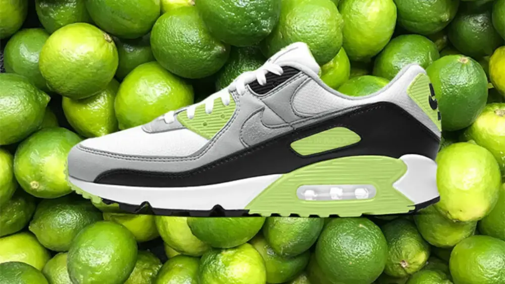 Giày Nike Air Max 90 'Lime' CW5458-100 - Ảnh 3