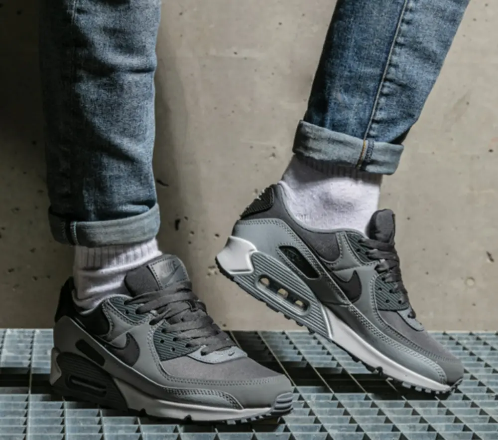 Alternative view of Giày Nike Air Max 90 'Anthracite Dark Grey' DC9388-003