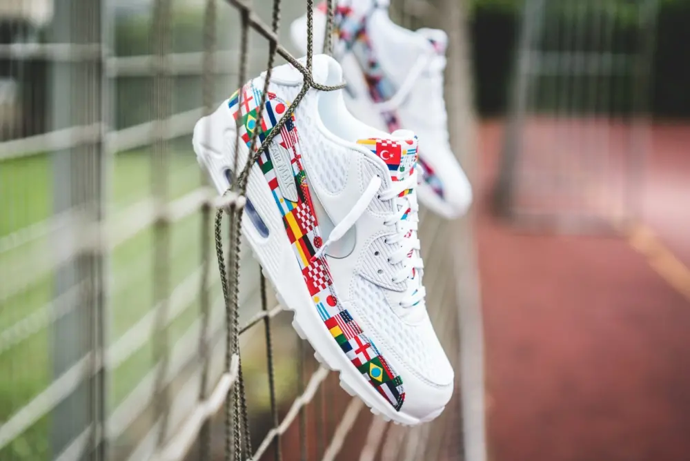 Giày Nike Air Max 90 NIC 'One World' AO5119-100 - Ảnh 5