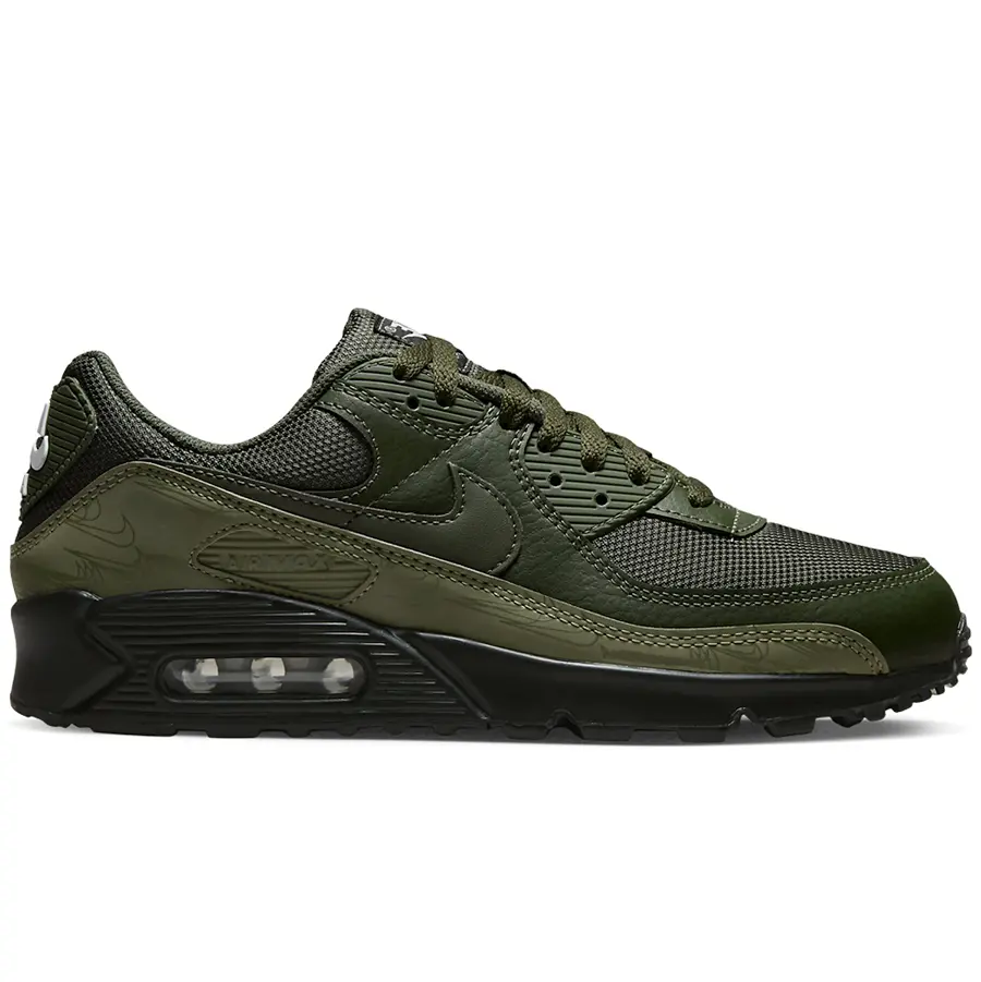Giày Nike Air Max 90 'Cargo Khaki Reflective' DZ4504-300