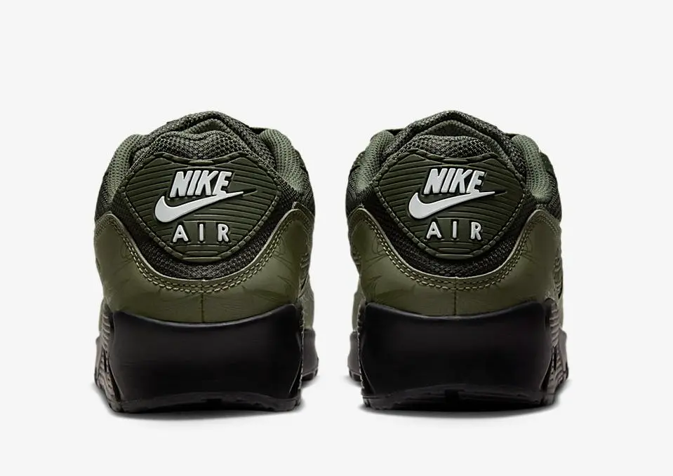 Giày Nike Air Max 90 'Cargo Khaki Reflective' DZ4504-300 - Ảnh 5
