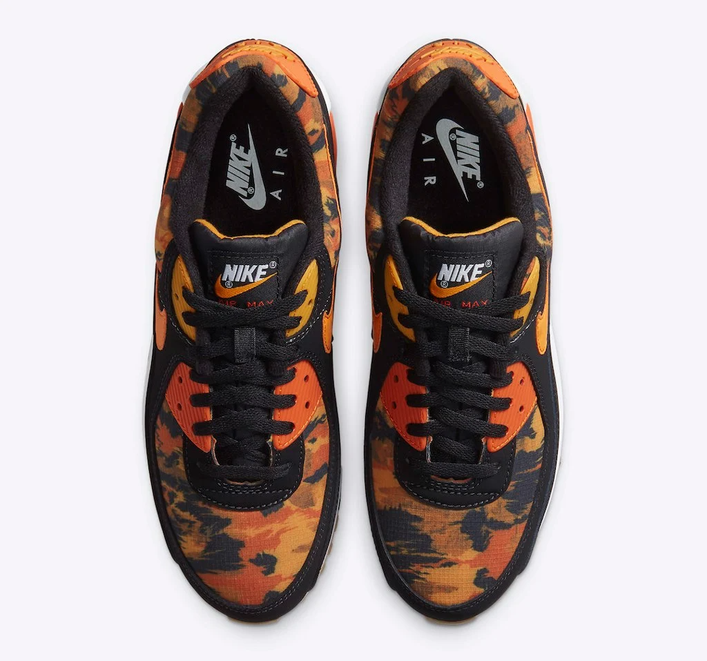 Giày Nike Air Max 90 'Orange Camo' CZ7889-001 - Ảnh 3