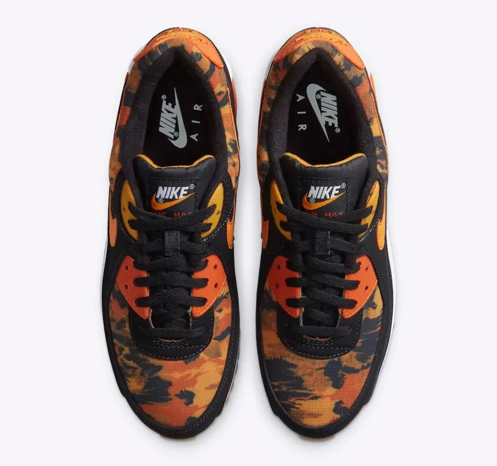 Giày Nike Air Max 90 'Orange Camo' CZ7889-001 - Ảnh 3