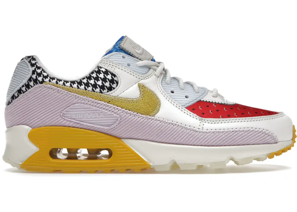 Giày Nike Air Max 90 'Patchwork' DM8075-100