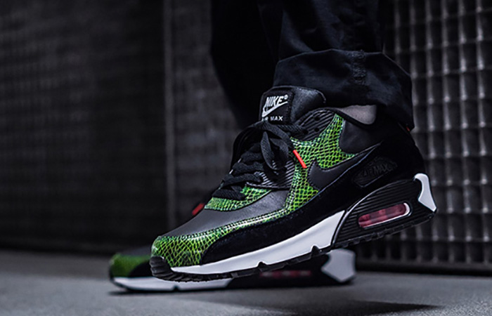 Giày Nike Air Max 90 'Green Python' CD0916-001 - Ảnh 2