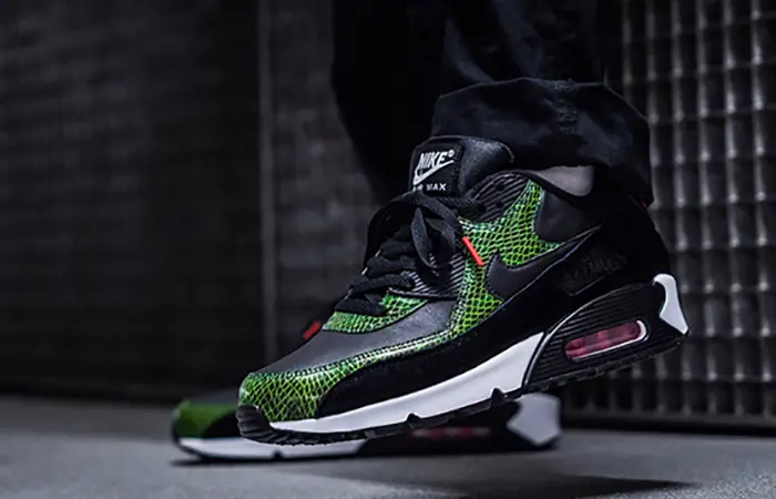 Alternative view of Giày Nike Air Max 90 'Green Python' CD0916-001