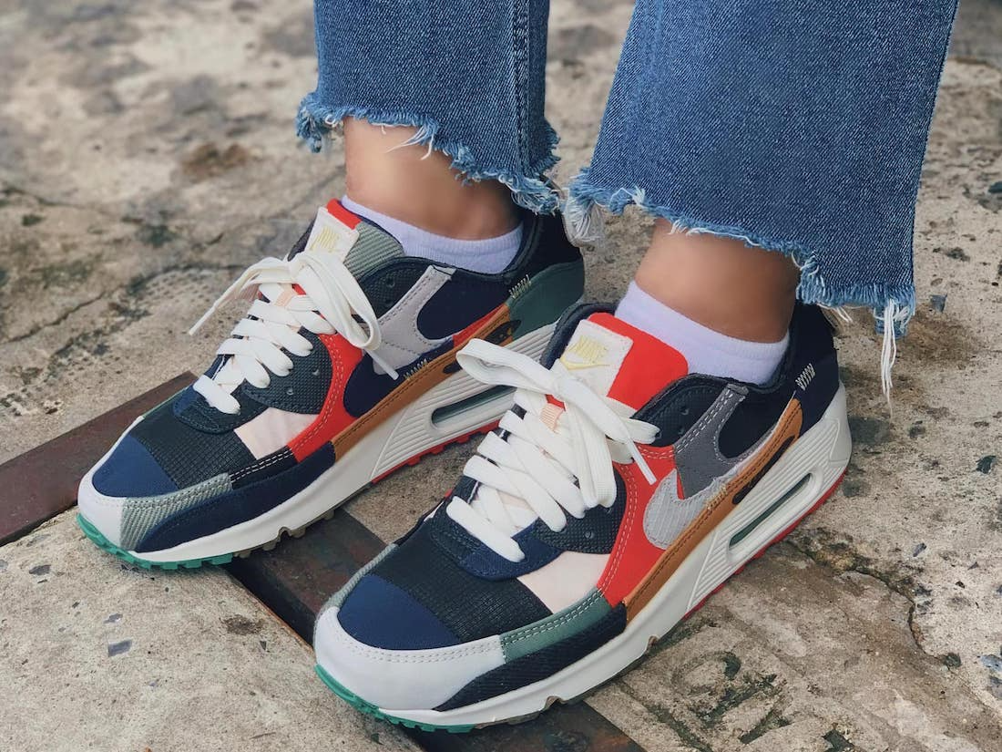 Giày Nike Air Max 90 'Scrap Legacy (W)' DJ4878-400 - Ảnh 2