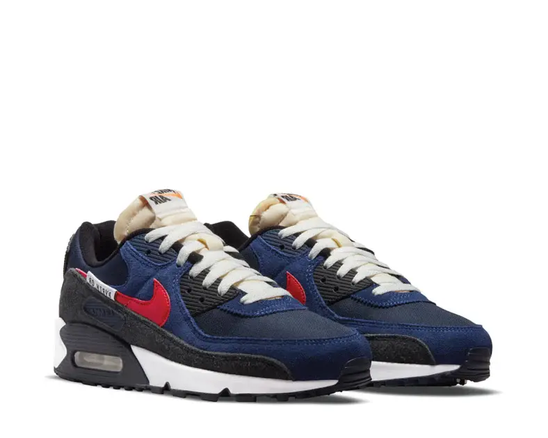 Giày Nike Air Max 90 SE 'Running Club Deep Royal' DC9336-400 - Ảnh 3