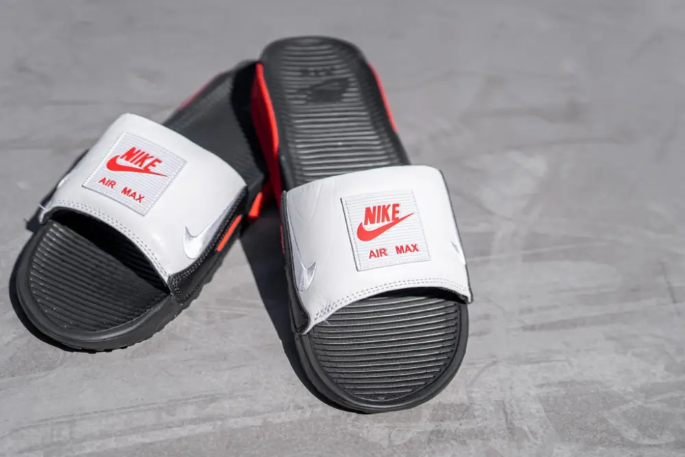 Dép Nike Air Max 90 Slide 'Black Chile Red' BQ4635-003 - Ảnh 3