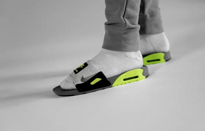 Dép Nike Air Max 90 Slide 'Volt' BQ4635-001 - Ảnh 7