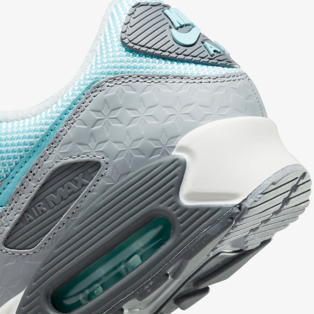 Giày Nike Air Max 90 'Snowflake Grey Ice Blue' DJ5414-001 - Ảnh 5