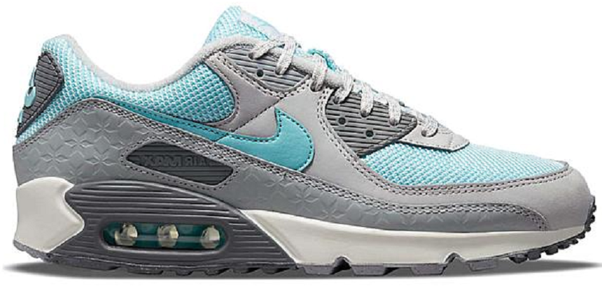 Giày Nike Air Max 90 'Snowflake Grey Ice Blue' DJ5414-001