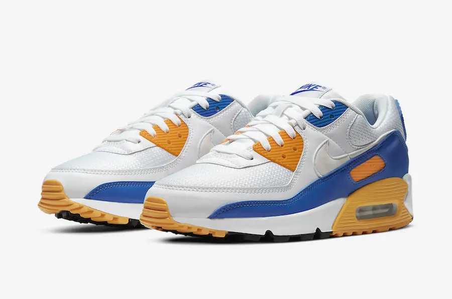 Giày Nike Air Max 90 'Knicks' CT4352-101 - Ảnh 4