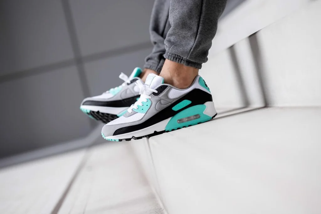 Giày Nike Air Max 90 'Hyper Turquoise' CD0881-100 - Ảnh 3