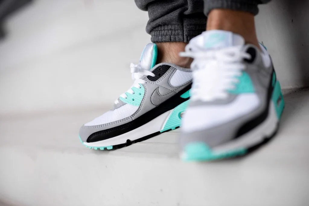 Giày Nike Air Max 90 'Hyper Turquoise' CD0881-100 - Ảnh 4
