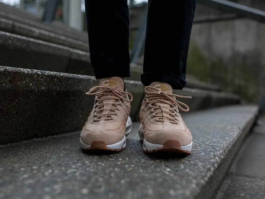 Alternative view of Giày Nike Air max 95 premium SE 'Vachetta Tan' 924478-201