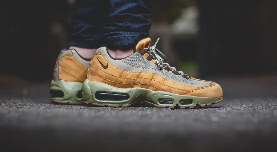 Giày Nike Air Max 95 Premium 'Wheat' 538416-700 - Ảnh 3