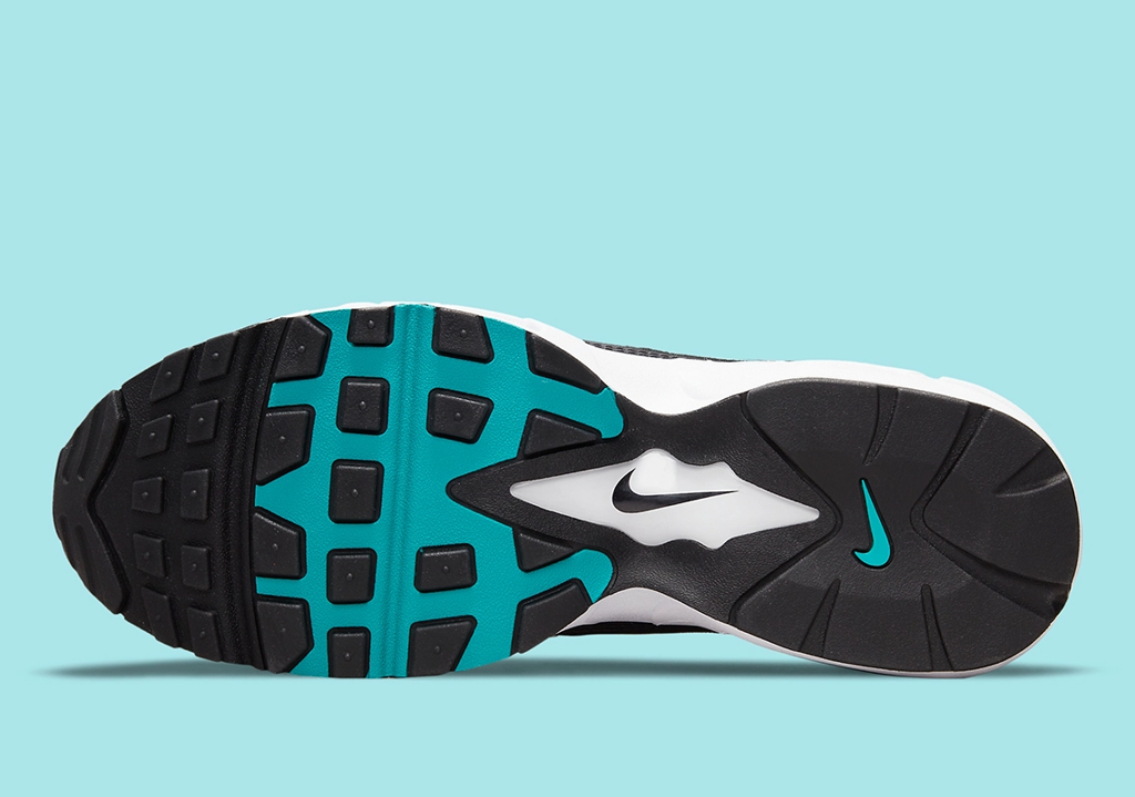 Giày Nike Air Max 96 2 'White Mystic Teal' CZ1921-101 - Ảnh 4