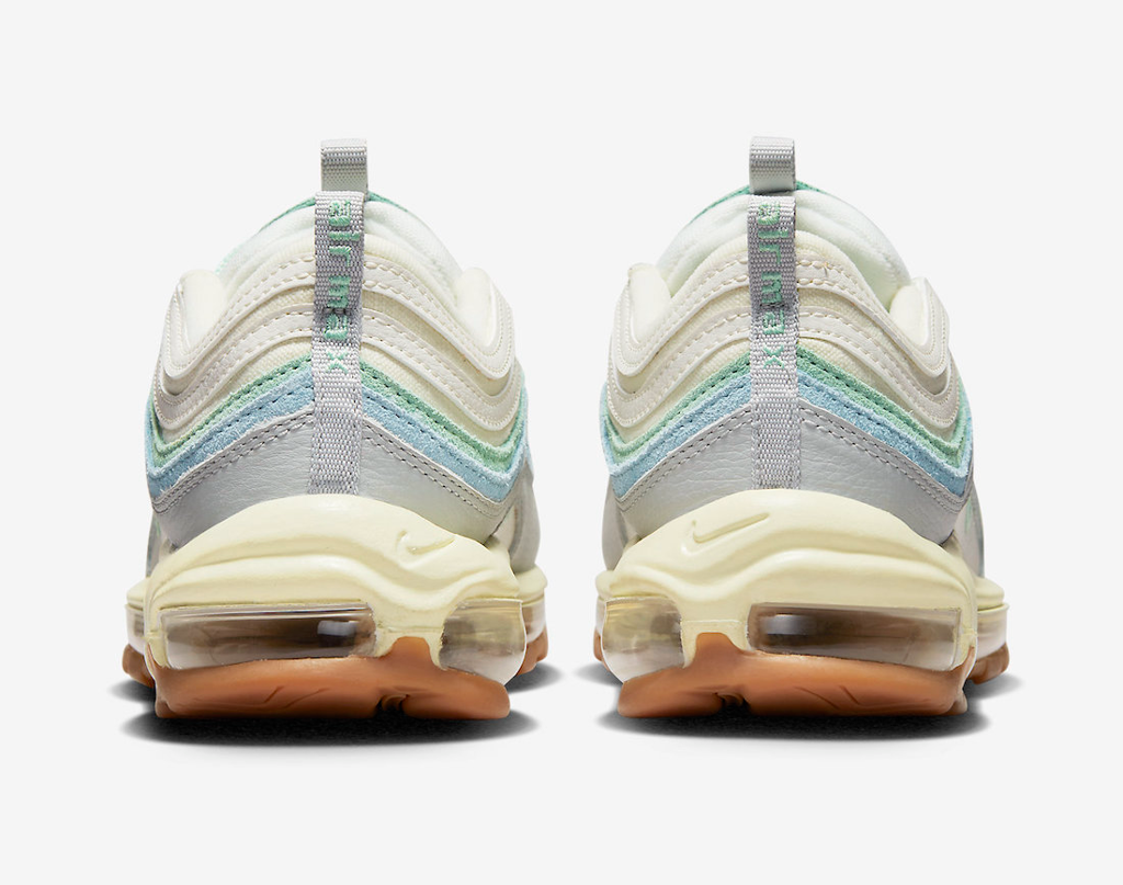 Giày Nike Air Max 97 'Enamel Green Sail Worn Blue' DX5766-131 - Ảnh 4