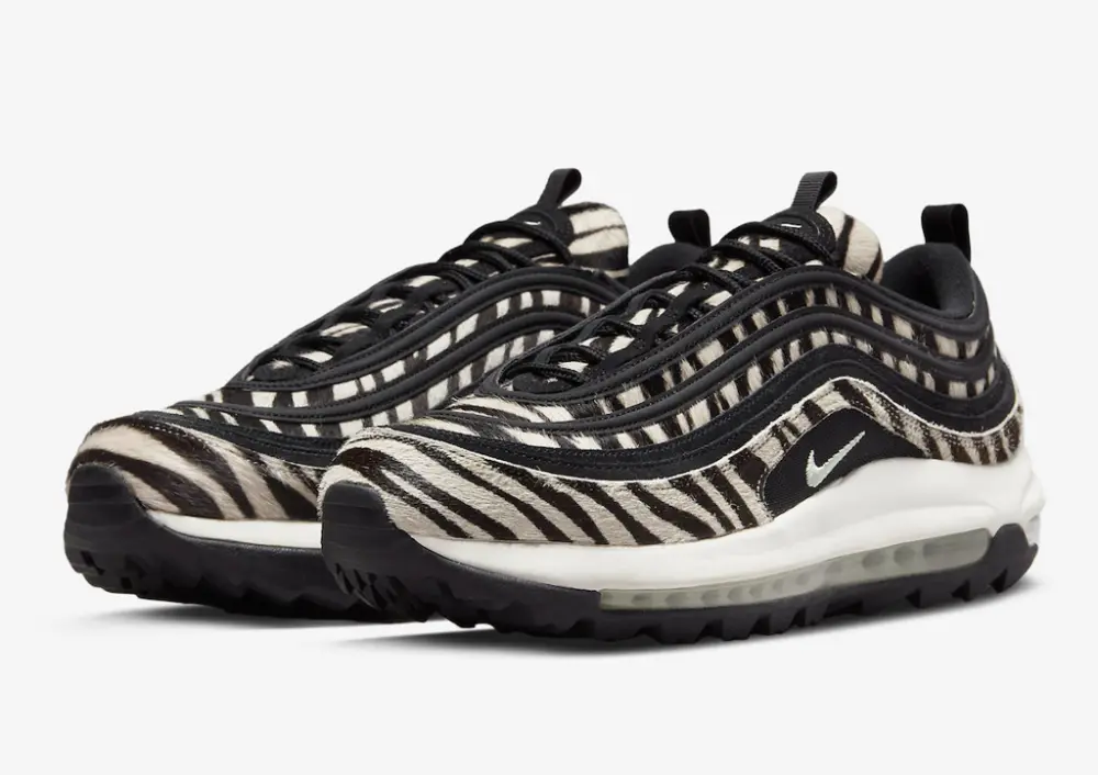 Alternative view of Giày Golf Nike Air Max 97 Golf NRG Zebra DH1313-001