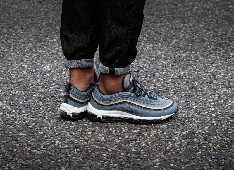 Giày Nike Air Max 97 Premium 'Deep Pewter Wool' 312834-003 - Ảnh 3