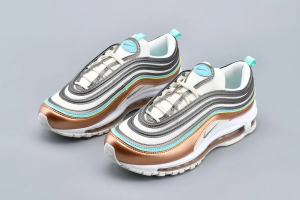Alternative view of Giày Nike Wmns Air Max 97 SE 'Metallic Pewter' CQ4806-071