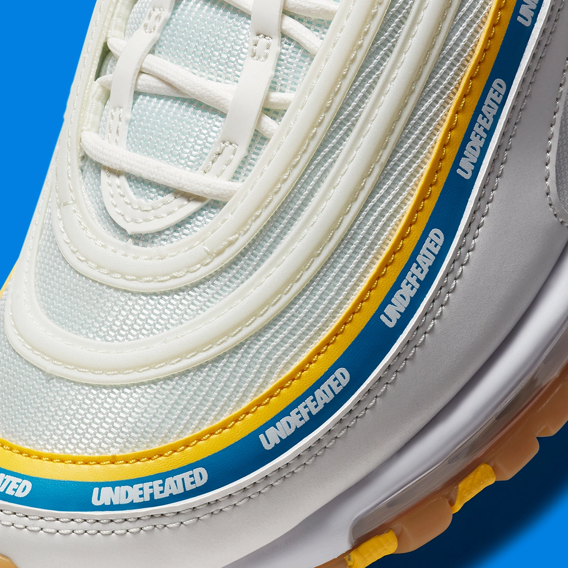 Giày Undefeated x Air Max 97 'UCLA Bruins' DC4830-100 - Ảnh 4